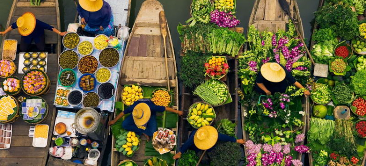 Floating Market, Thailand