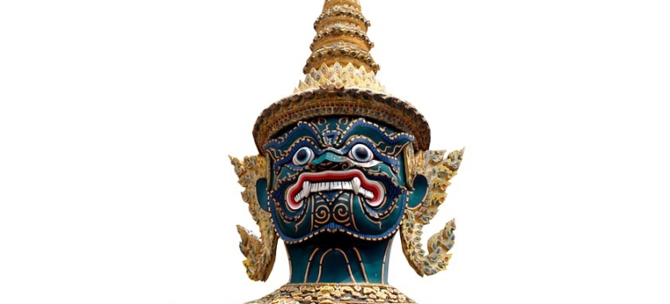 bangkok-yaksha-wat-phra-kaeo Gran Palazzo Reale Bangkok