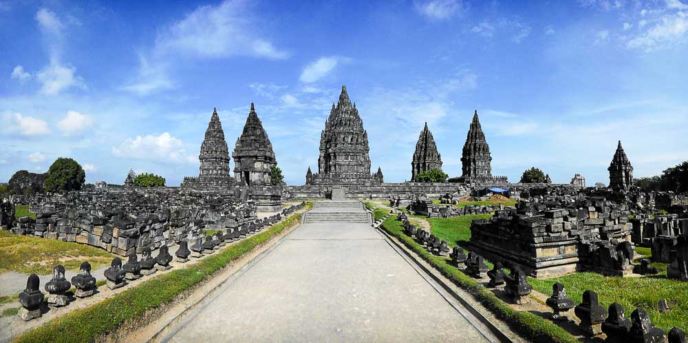 Sito Prambanan a java in Indonesia Sito archeologico di prambanan a java in Indonesia