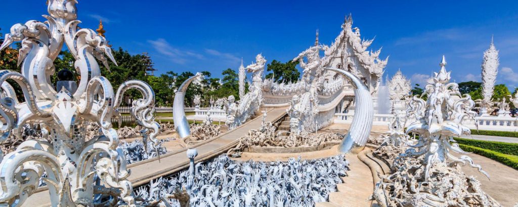 chiang rai e il tempio bianco in thailandia chiang rai e il white temple