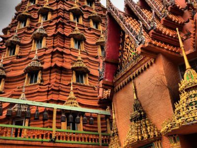 pagoda cinese kanchanaburi thailandia La pagoda cinese a sette ordini di Kanchanaburi