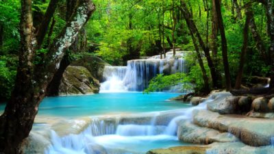 parco nazionale di erawan thailandia cascata parco nazionale erawan in thailandia