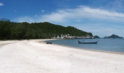 Hua Hin spiaggia thailandia Hat Laem Sala, splendida spiaggia in Thailandia