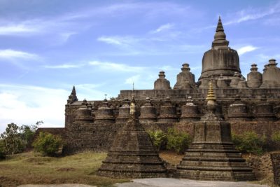 templi di mrauk u myanmar birmania Shittaung templi di mrauk u myanmar birmania