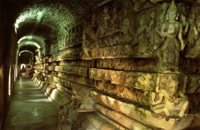 templi di mrauk u myanmar birmania Shittaung templi di mrauk u myanmar birmania